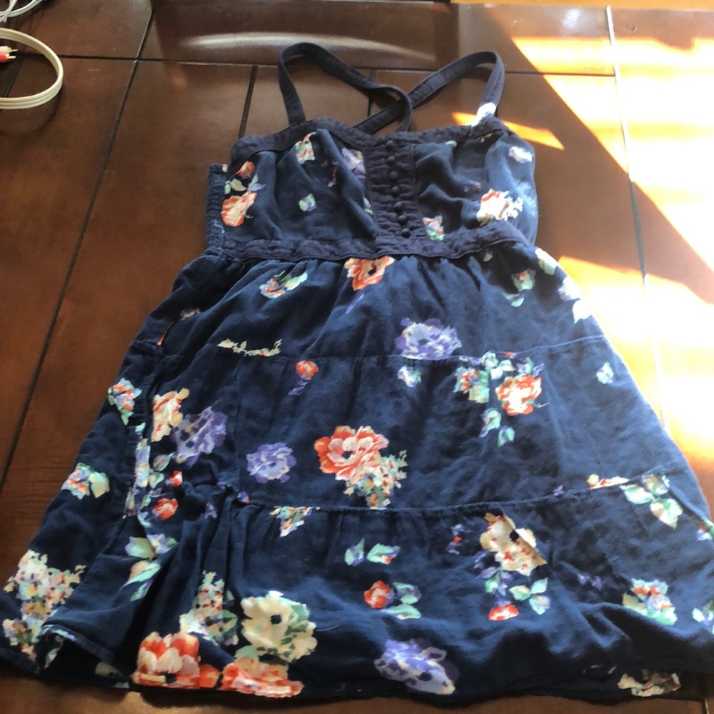 Navy blue dress